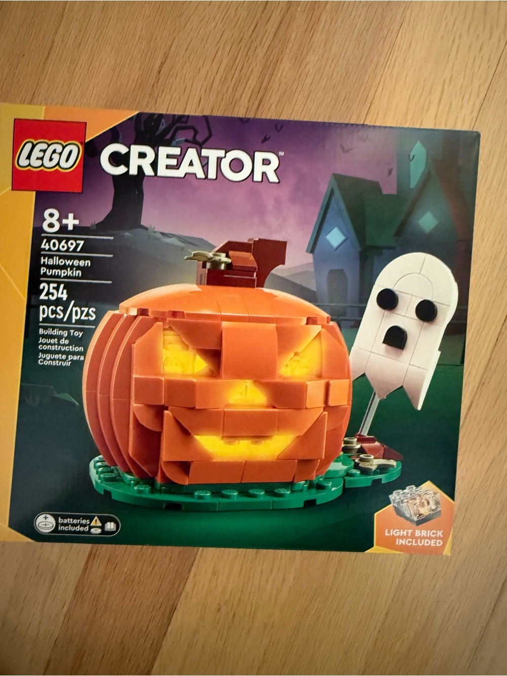 LEGO Creator Halloween Pumpkin Set - Orange, Green, White